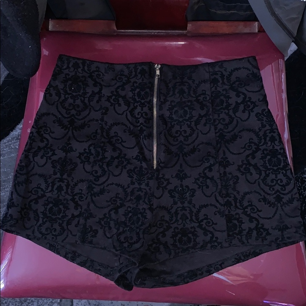 High waisted shorts